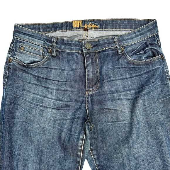 Kut from the Kloth 12 Jackie Bootcut Jeans Western Coastal Cowgirl Normcore - Picture 3 of 10